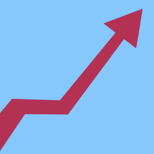 Growth: up and to the right